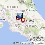 Hotel Buena Vista San Jose Map